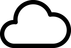 Overcast Day Contour Svg Vector, Free Vectors File